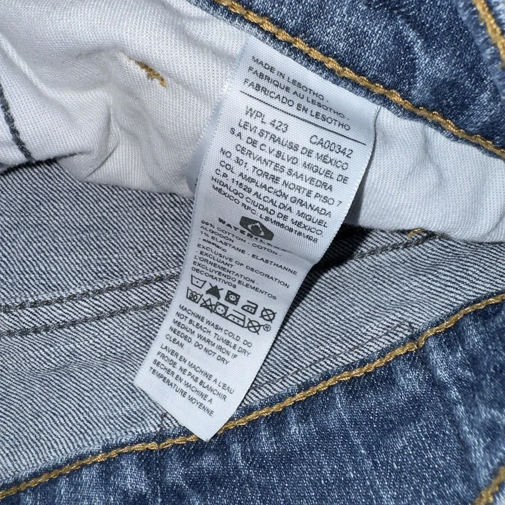 Signature Gold By Levi Strauss Jeans Mens‎ 32x30 Blue Straight Leg Denim Stretch
